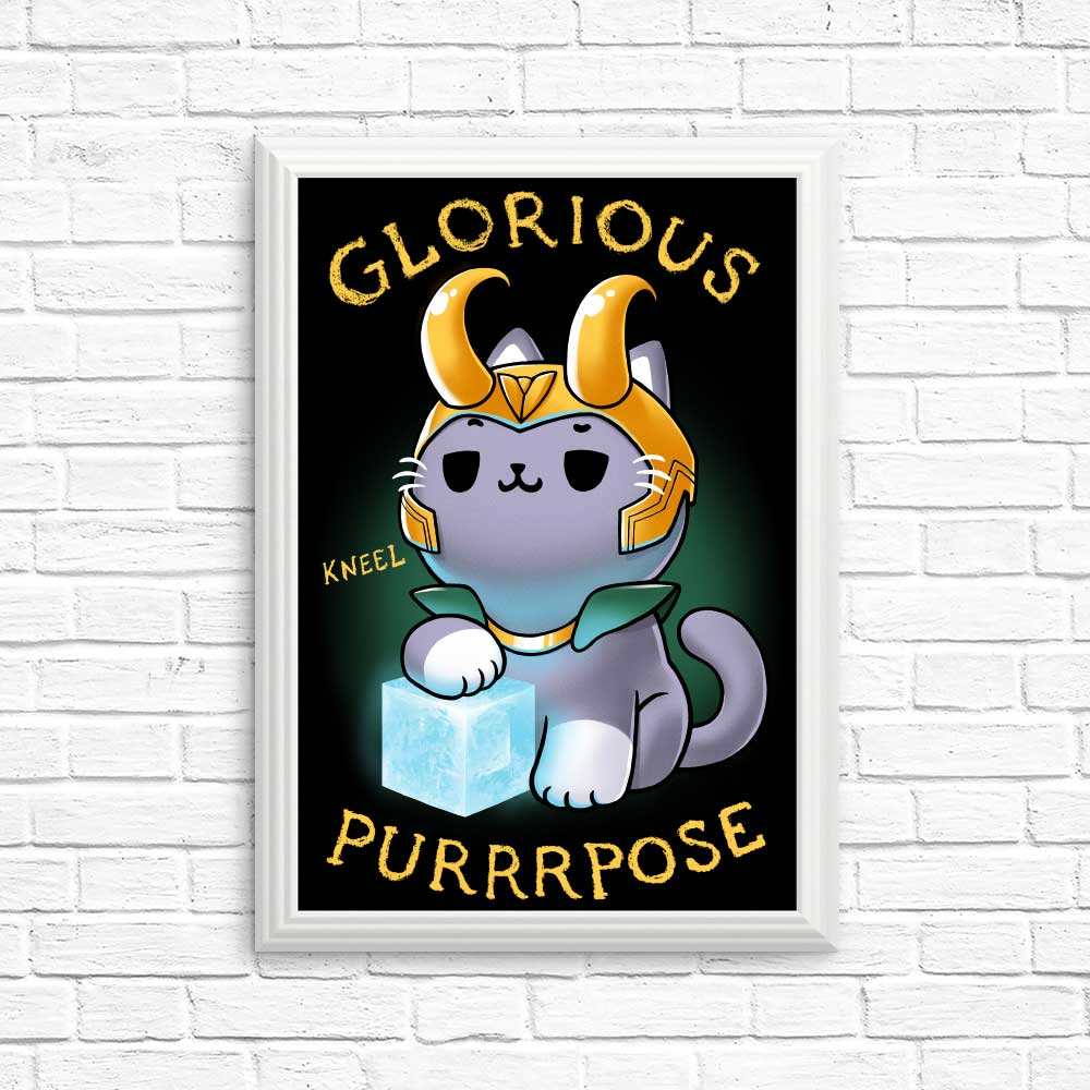 High - Quality Mischief Cat Posters and Prints by BlancaVidal