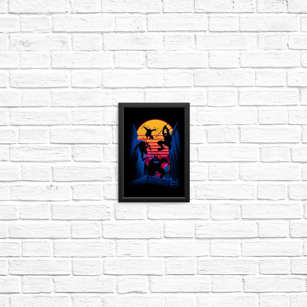 Awesome Rad Turtles Posters and Prints for Your Decor