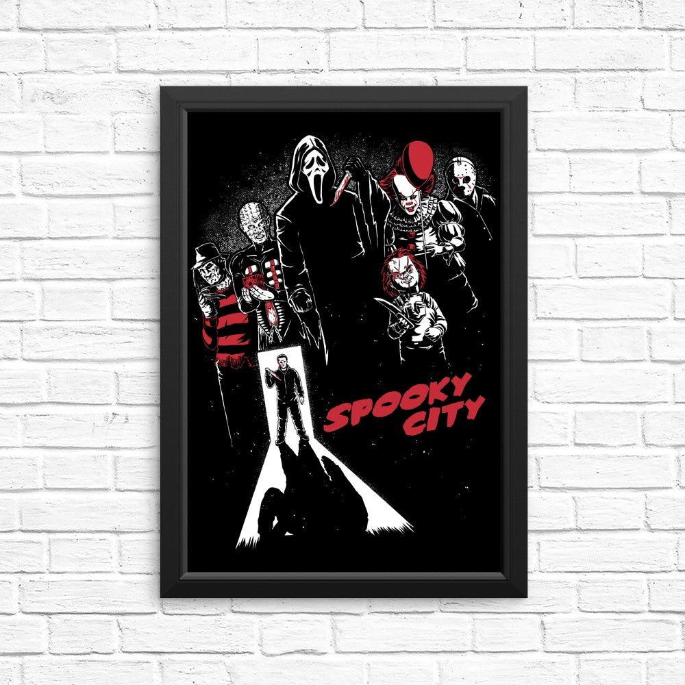 Spooky City - Haunting Posters and Prints for Your Space
