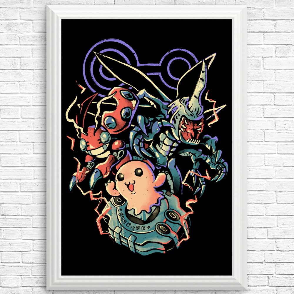 Unique Digital Insect Evolution Posters and Prints