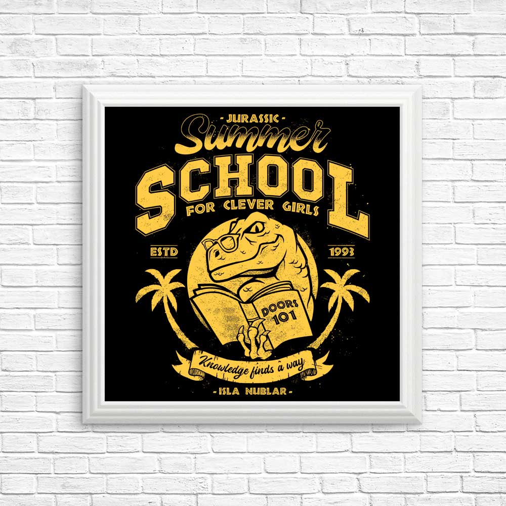High - Quality Jurassic Summer School Posters and Prints