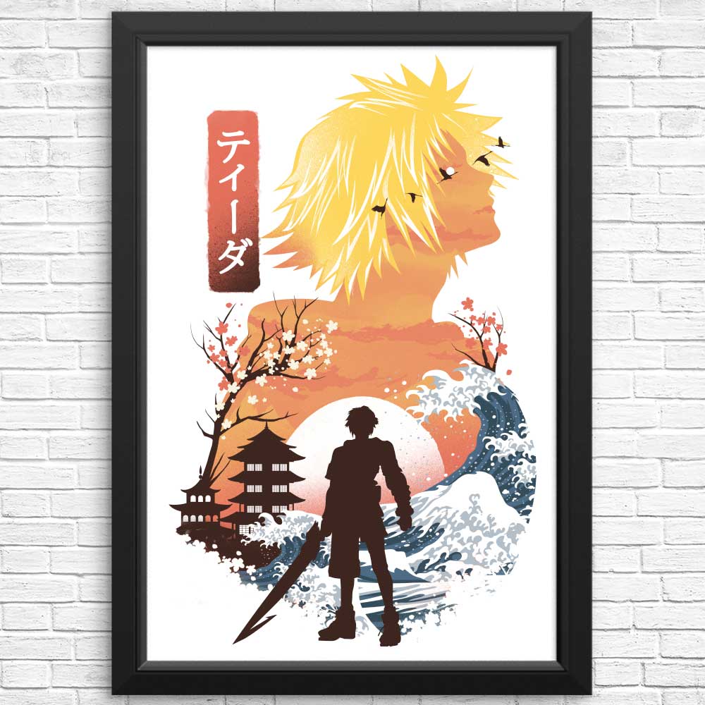High - quality Tidus Ukiyo - e Art Posters & Prints