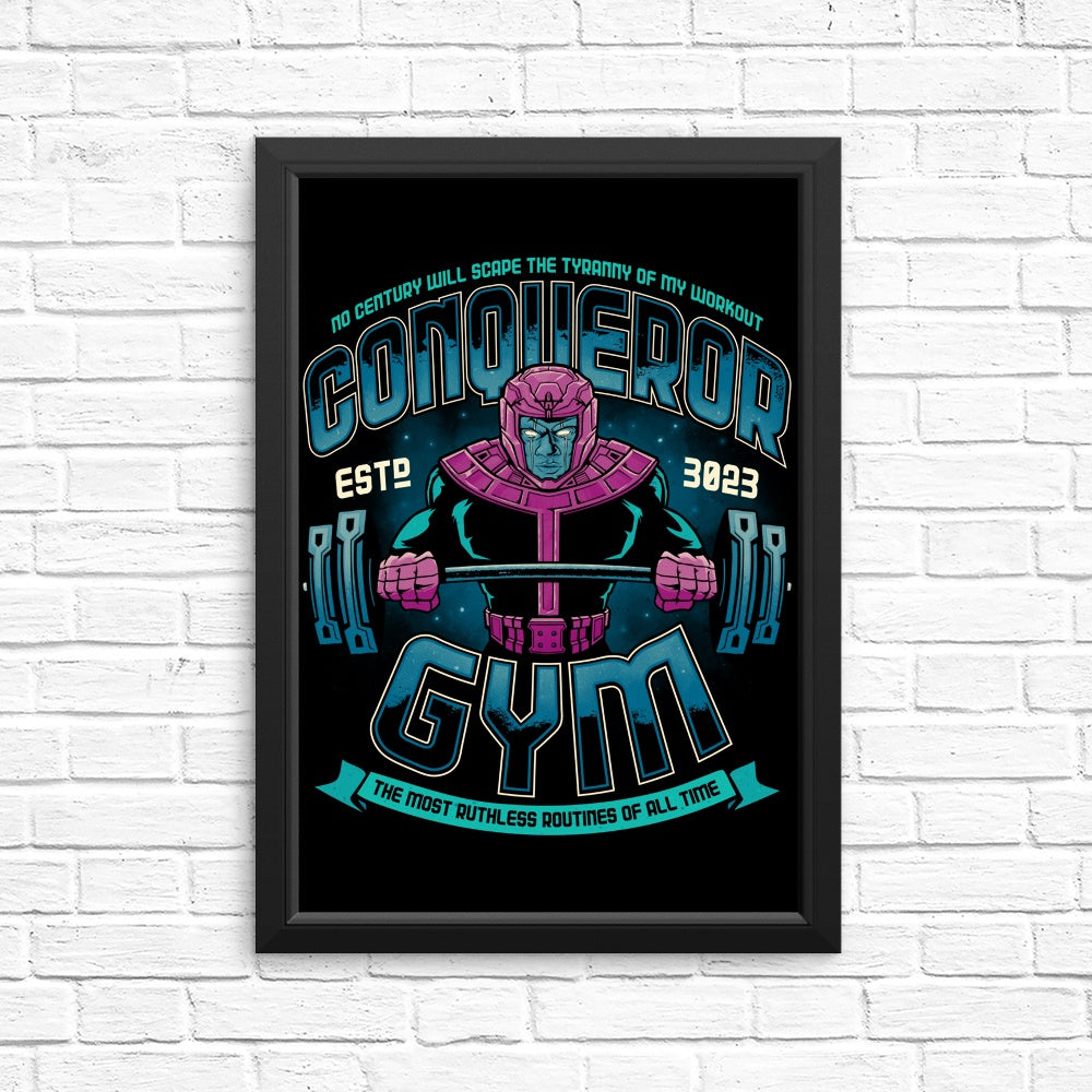 Inspiring Posters and Prints for Conqueror Gym