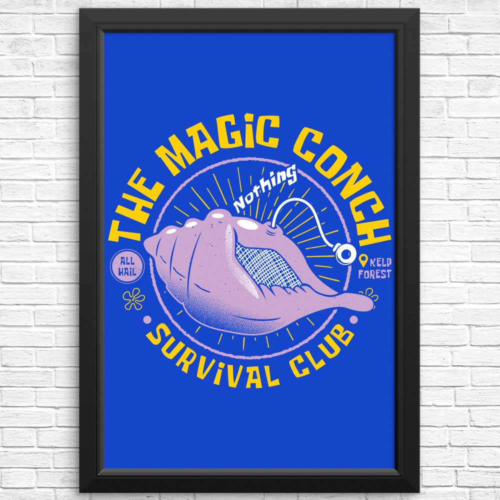 The Enchanting Magic Conch Art Posters and Prints