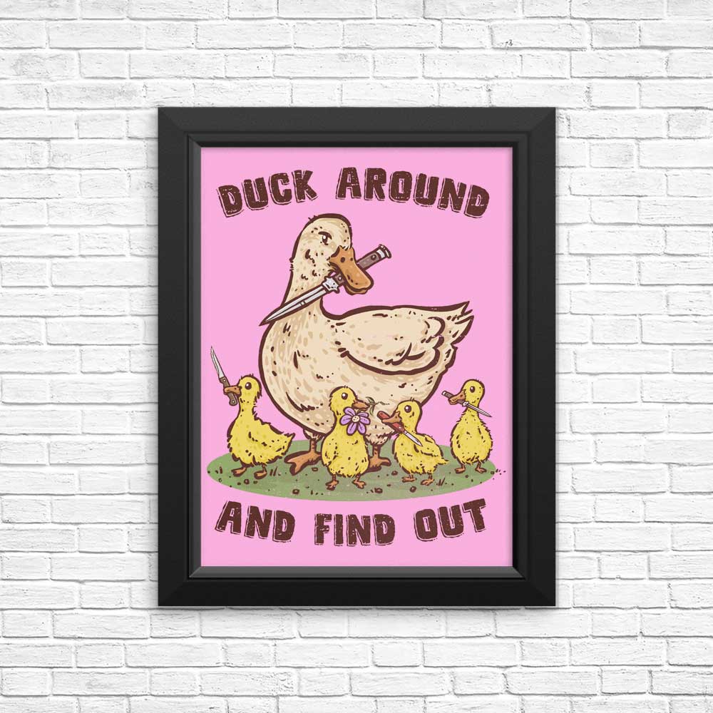 Duck Around Wall Posters and Art Prints