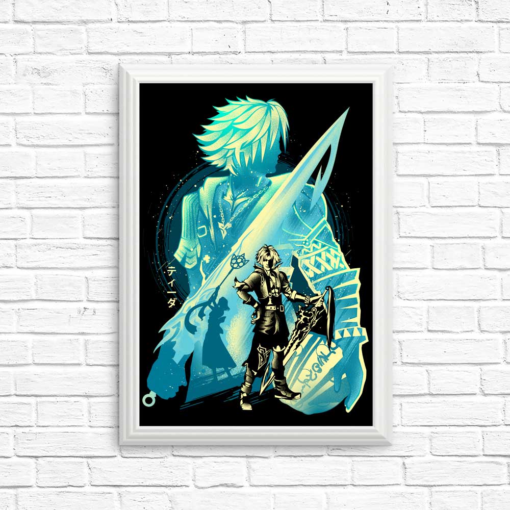 Blitzball Fantasy Themed Art Posters and Prints for Decor