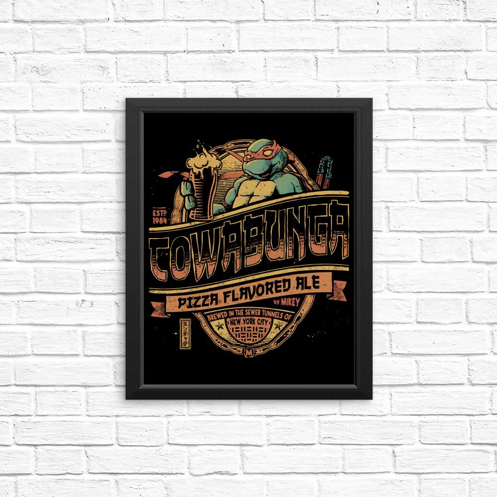 Cool Cowabunga Posters and Prints for Wall Decor
