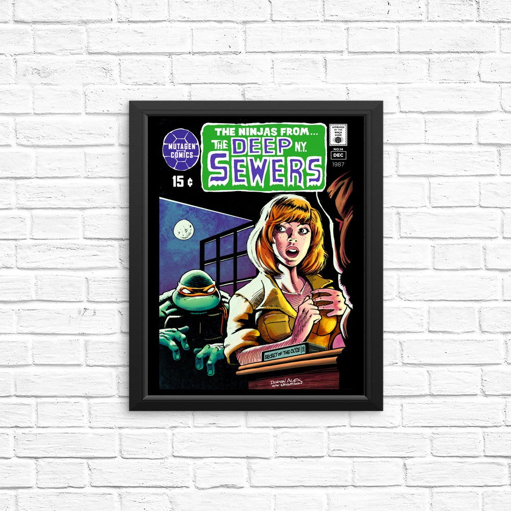Deep Sea Ninjas - High - Quality Posters and Prints
