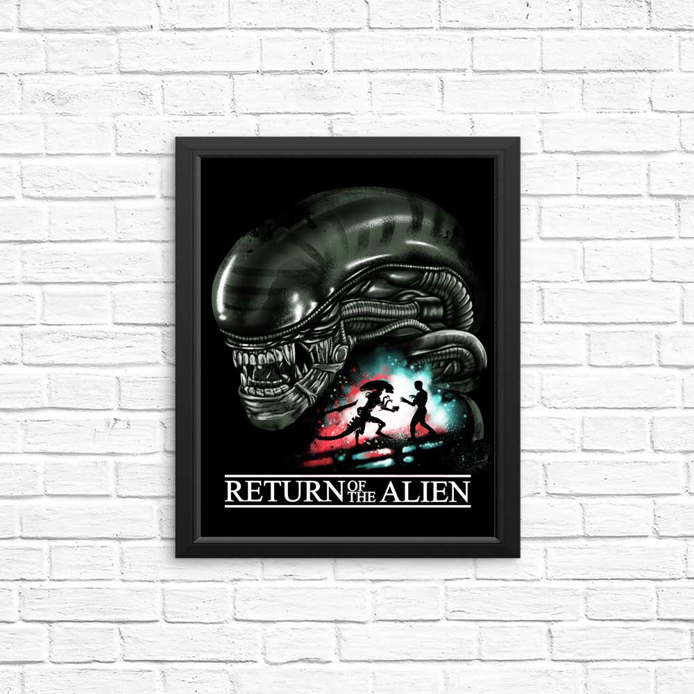 Alien's Return - High - Quality Posters and Prints
