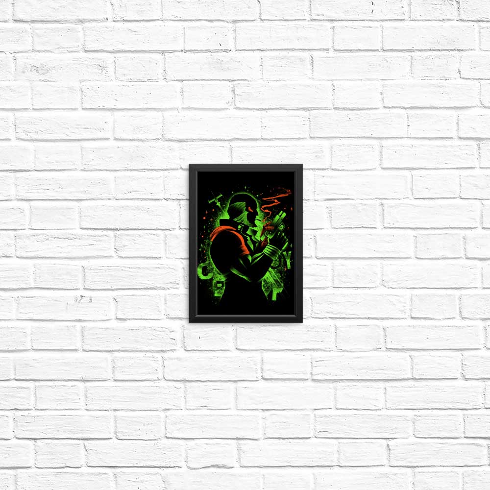 Black Dog Artistic Posters and Prints by Alemaglia