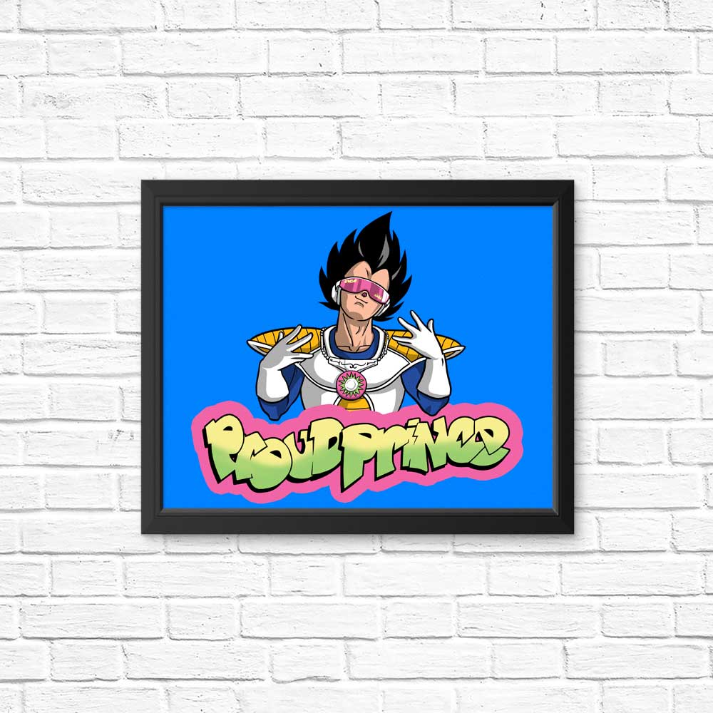 Stunning Posters and Prints Featuring the Proud Prince Design