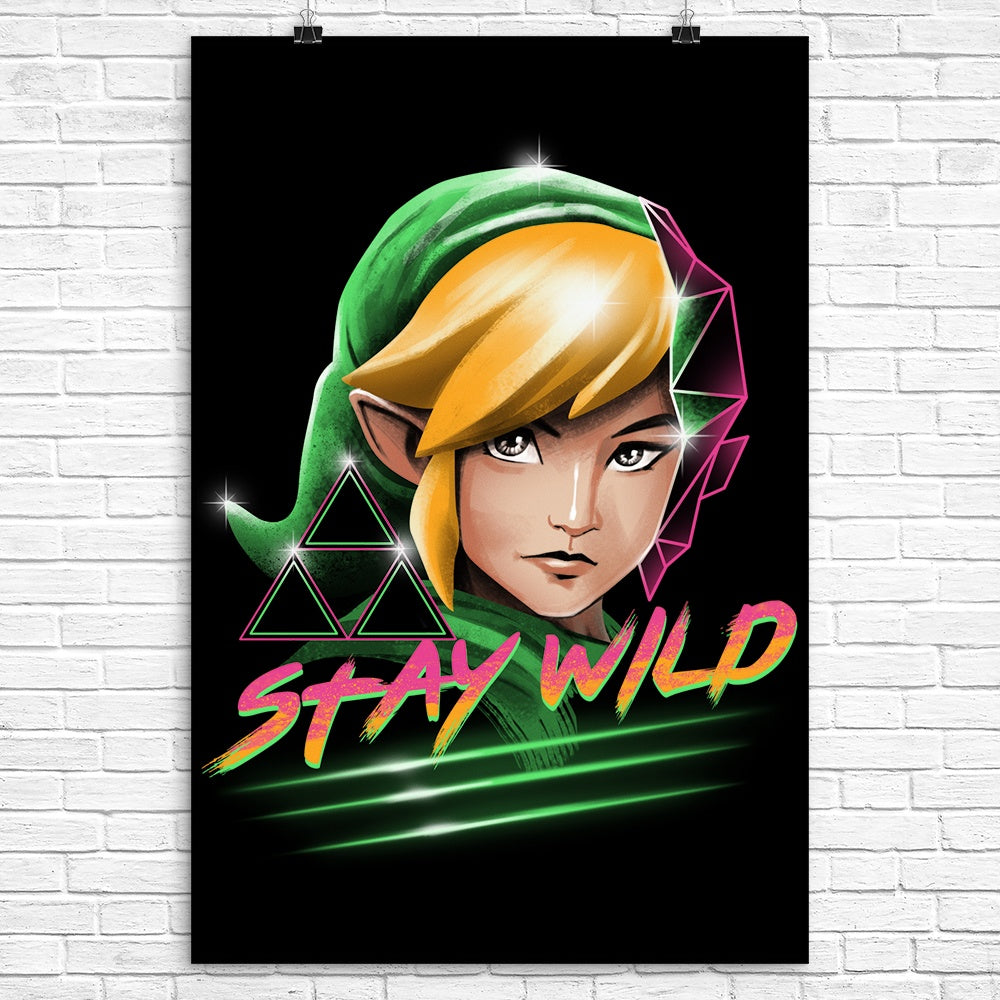 Stay Wild (Alternative Version) - Decorative Poster
