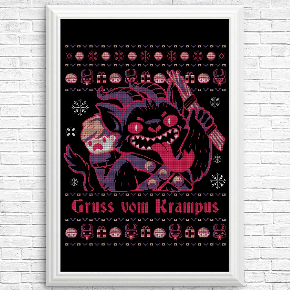 Greetings from the Krampus - High - Quality Wall Posters and Prints