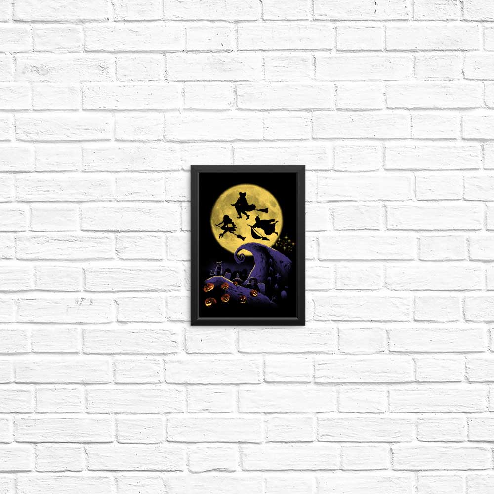 XENOS Nightmare Before Salem Wall Posters and Prints for Home Decor