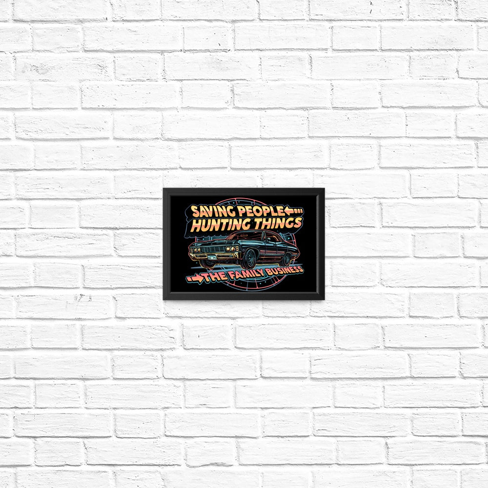 High - Quality 'Saving People, Hunting Things' Posters and Prints
