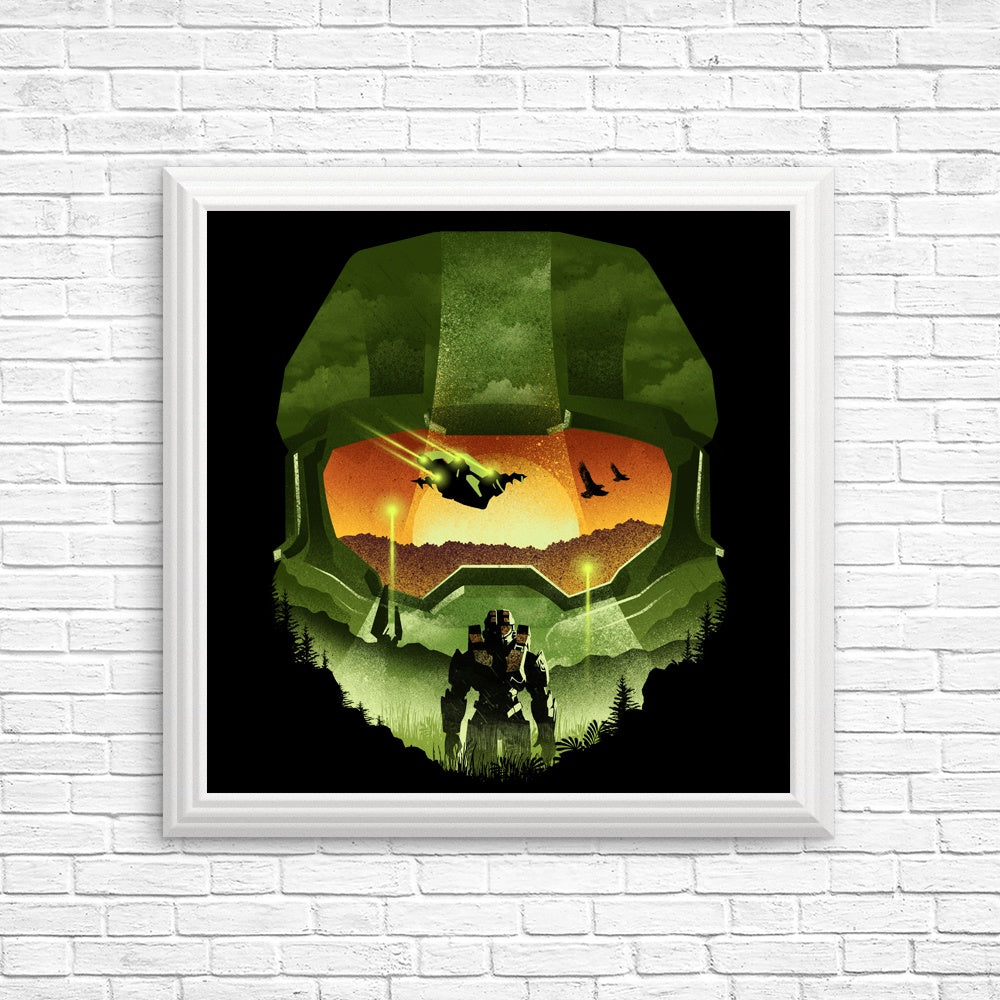 Spartan Silhouette Wall Posters and Art Prints