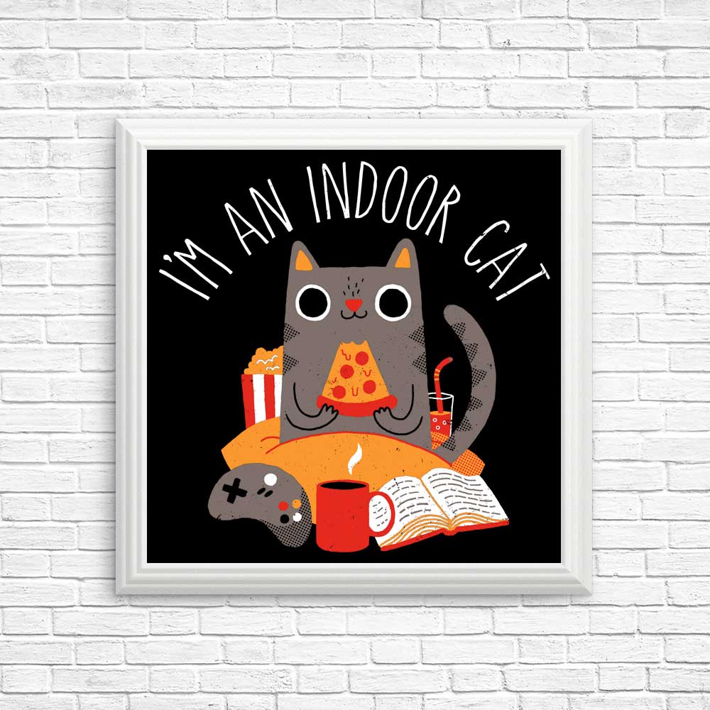 Unique Indoor Cat Posters and Prints by DinoMike