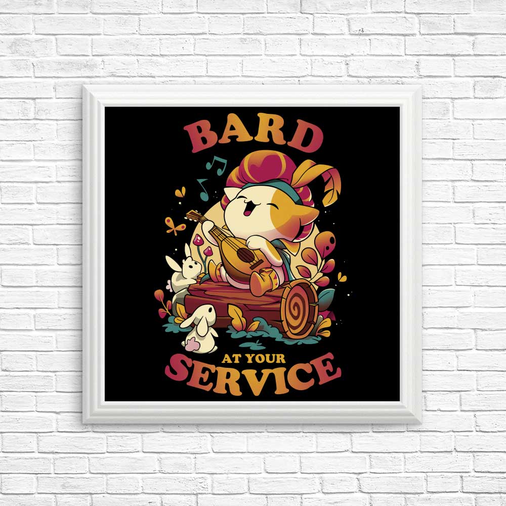 High - quality 'Bard at Your Service' Posters & Prints