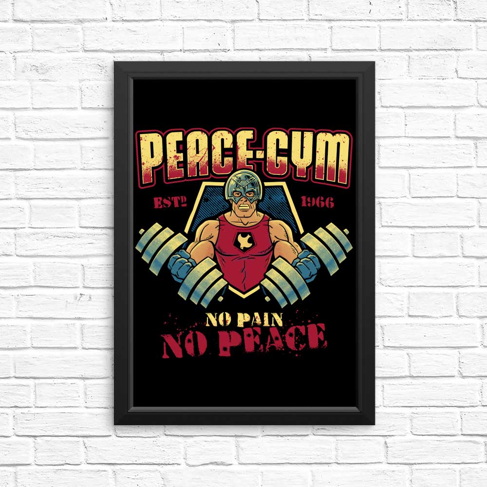 Peace Gym Decorative Posters and Prints for Your Space