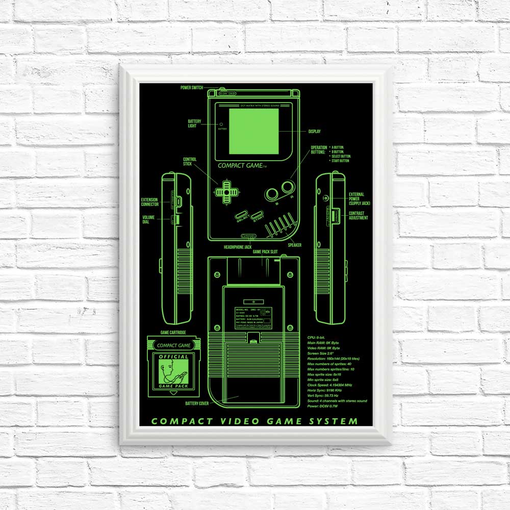 High - Quality Game Kid Posters and Prints from Adam Works