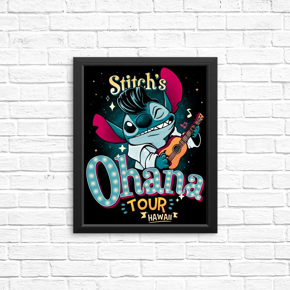 Ohana Tour Artistic Posters and Prints for Decor