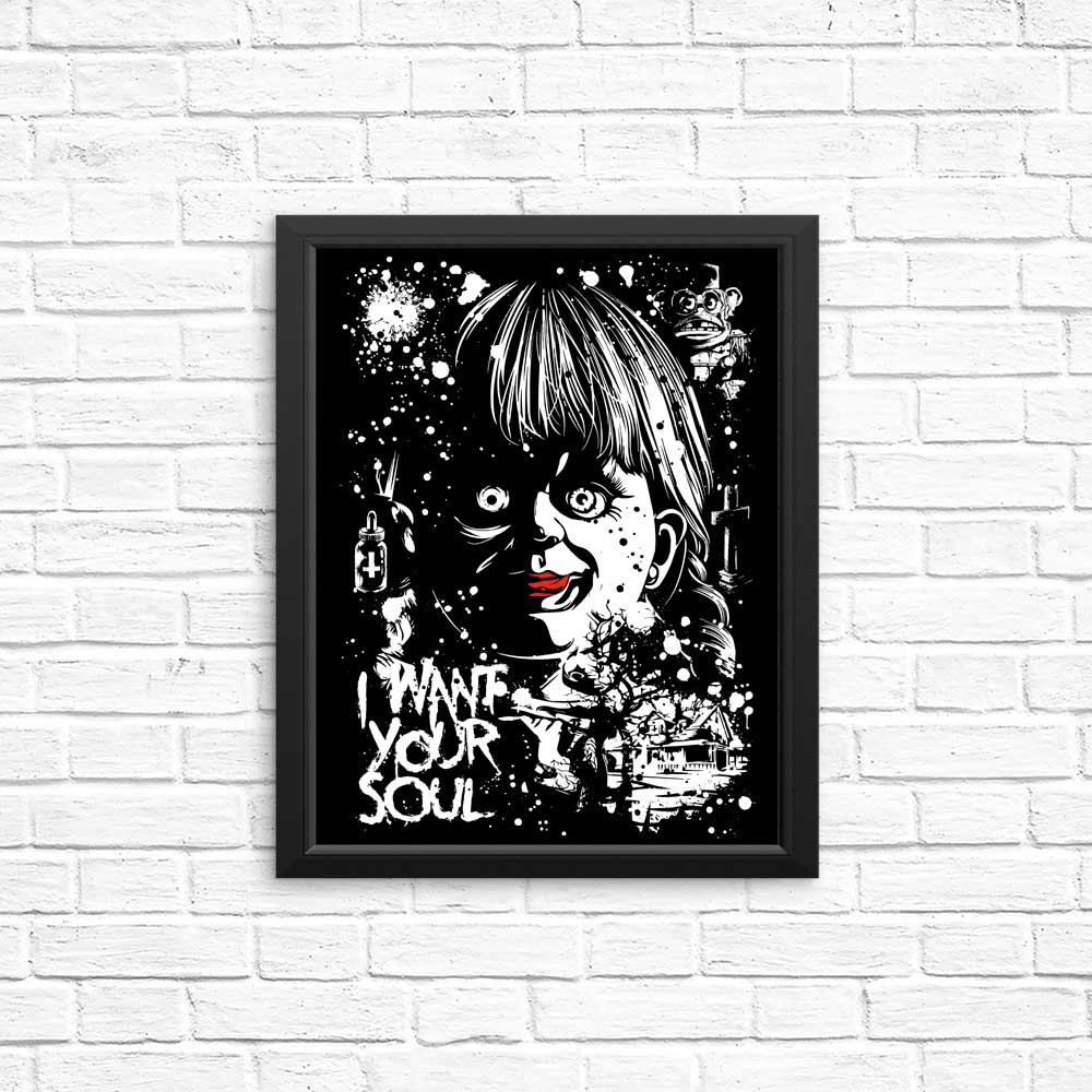 Captivating 'I Want Your Soul' Posters and Prints by Arinesart