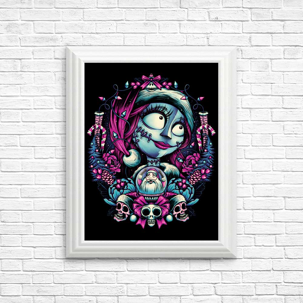 Festive Christmas Ragdoll - High - Quality Posters & Prints