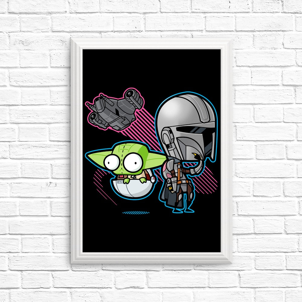 Zim Djarin Art - High - Quality Posters and Prints for Your Decor