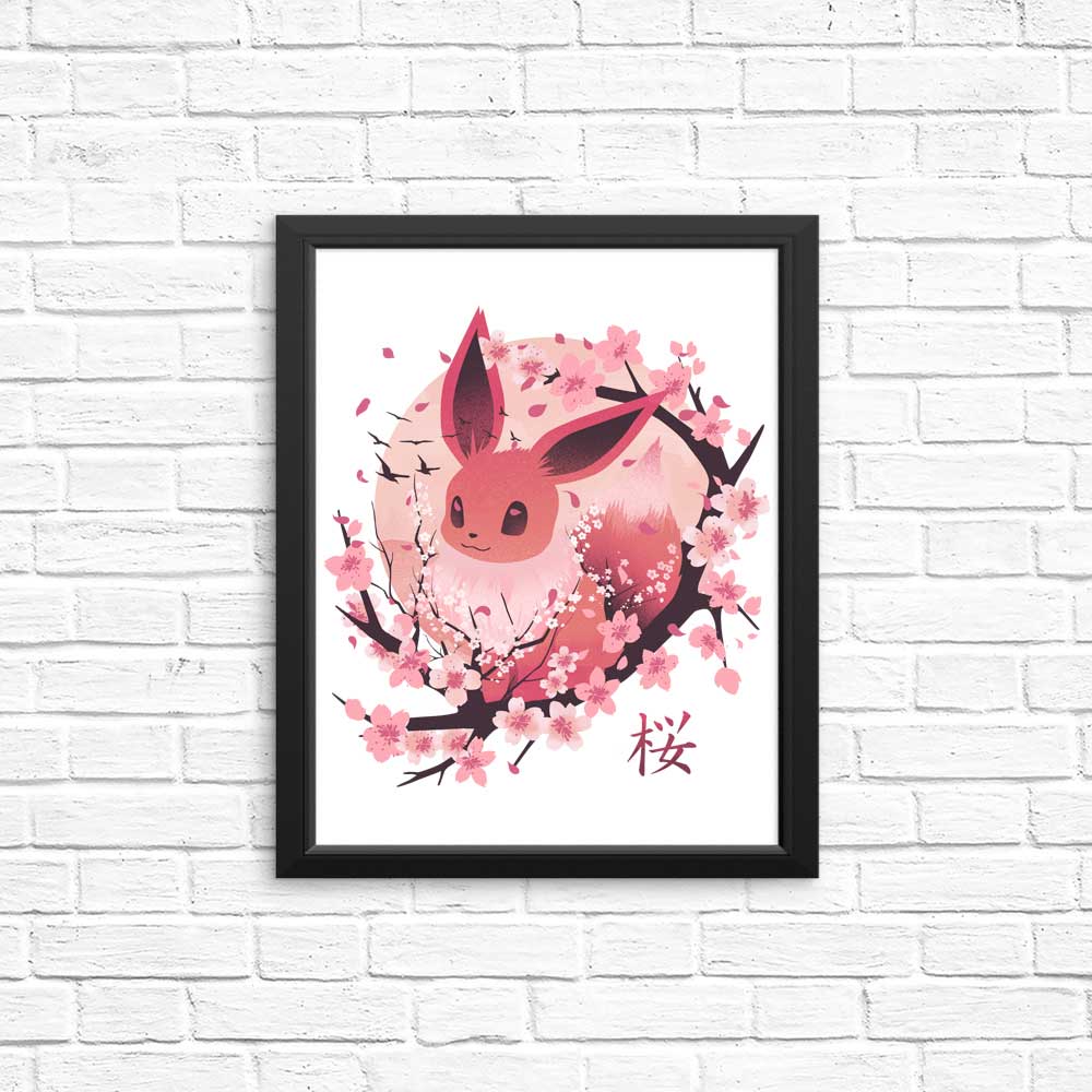 Stunning Sakura Eevee Posters and Prints for Fans