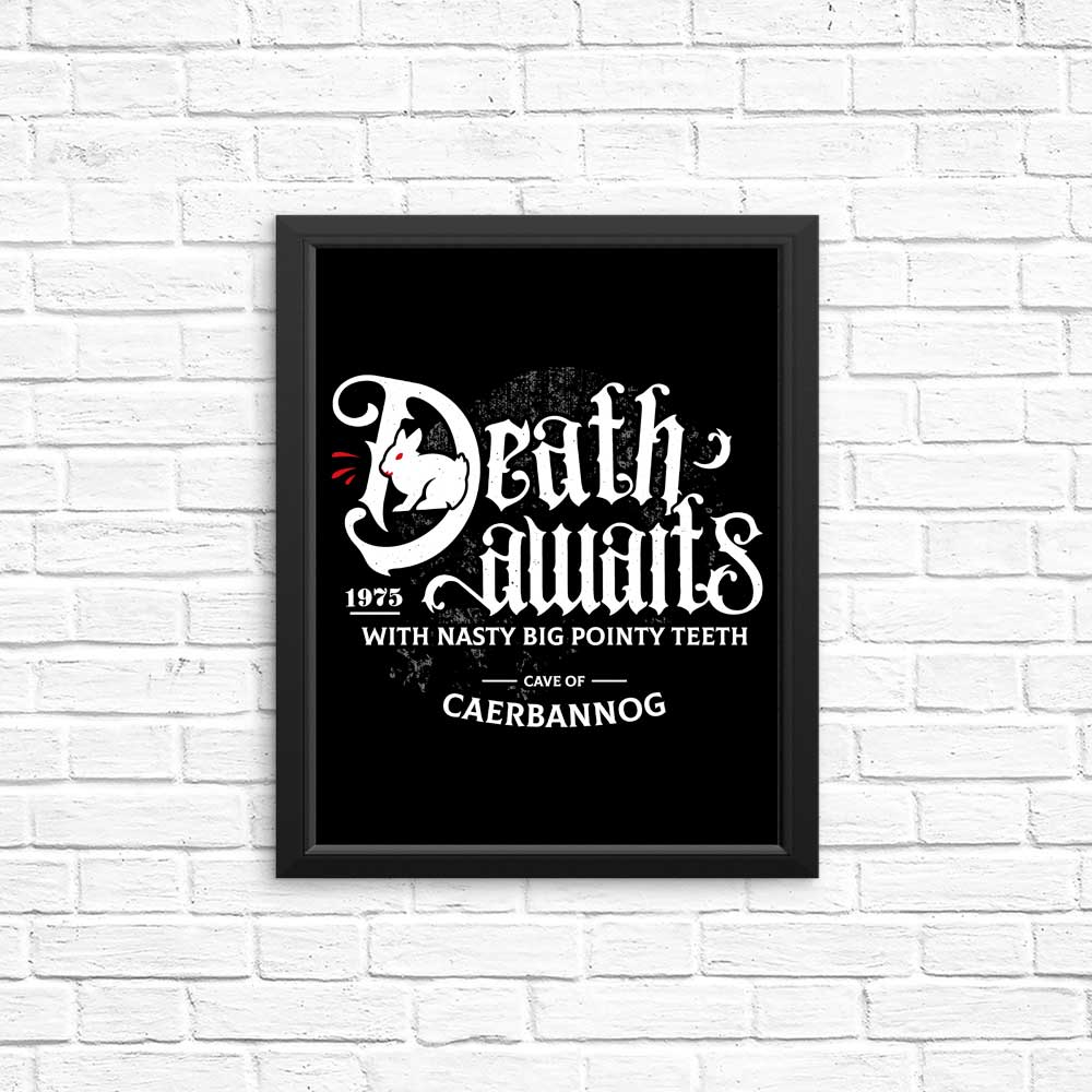 Death Awaits - High - Quality Wall Posters and Prints for Decor