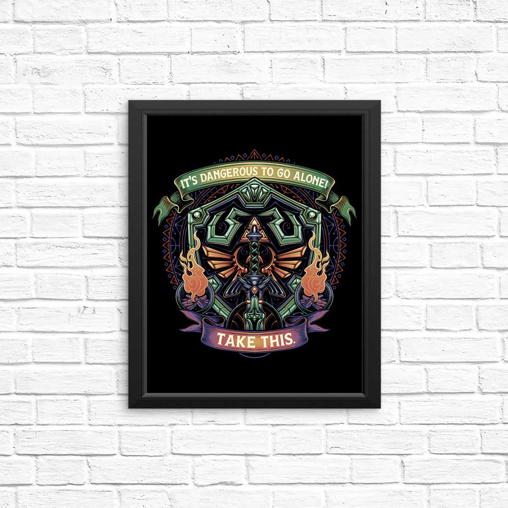 Unique Shield and Sword Themed Posters & Prints