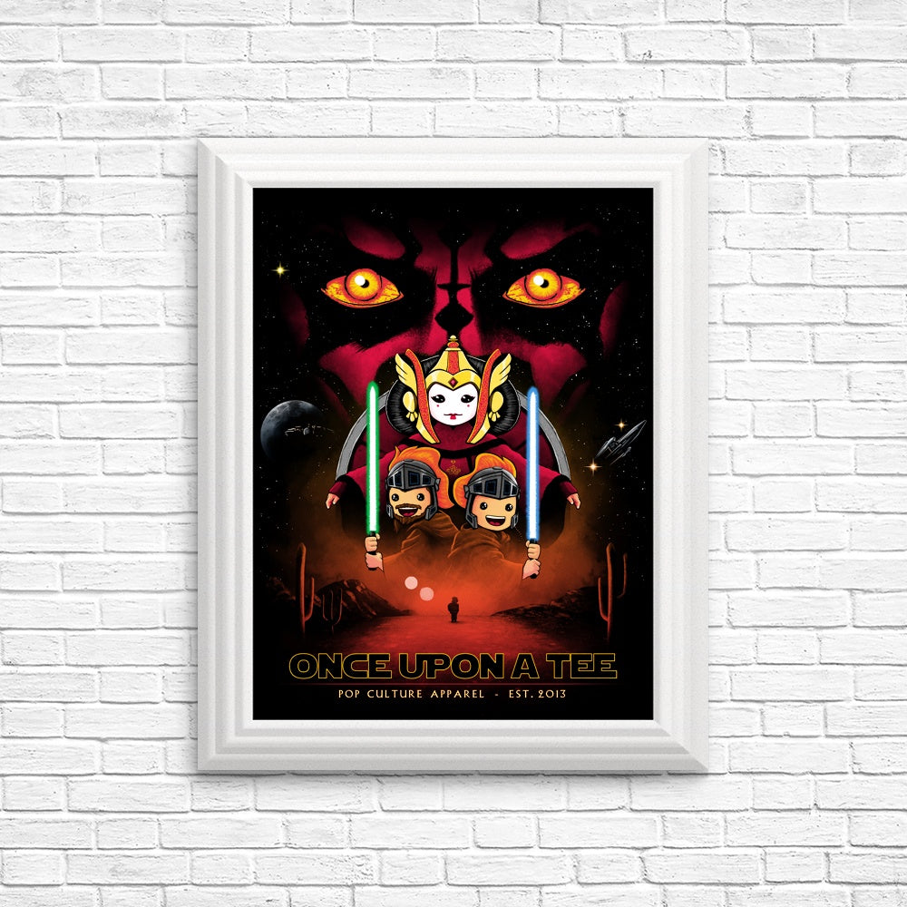 Tee Wars: Episode I - High - quality Posters and Prints