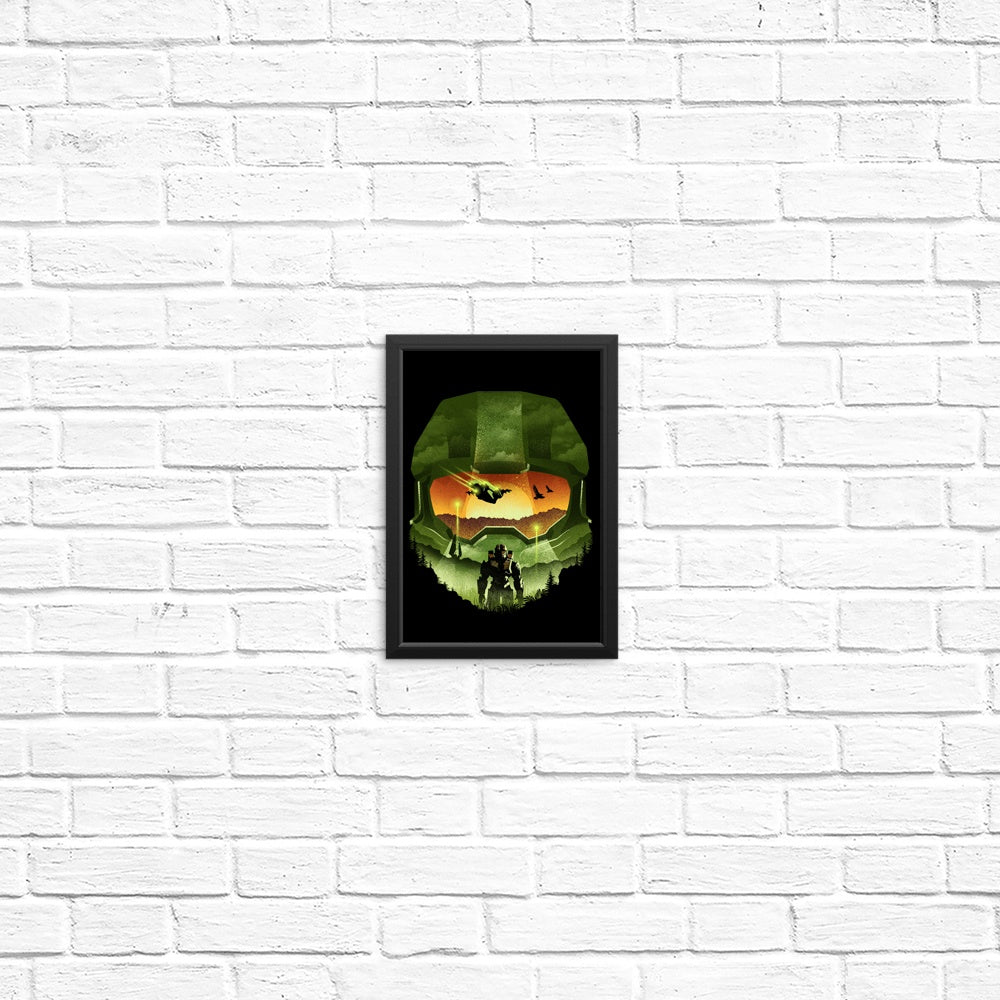 Spartan Silhouette Wall Posters and Art Prints