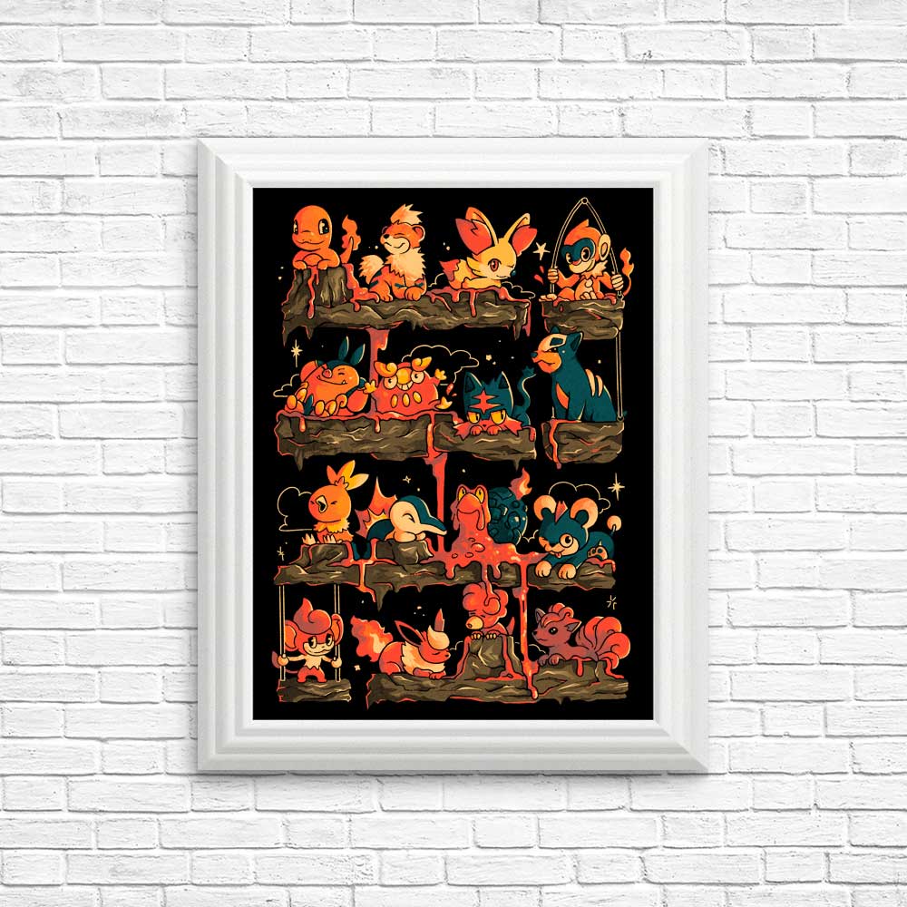 Stylish Fire Shelf for Displaying Posters & Prints