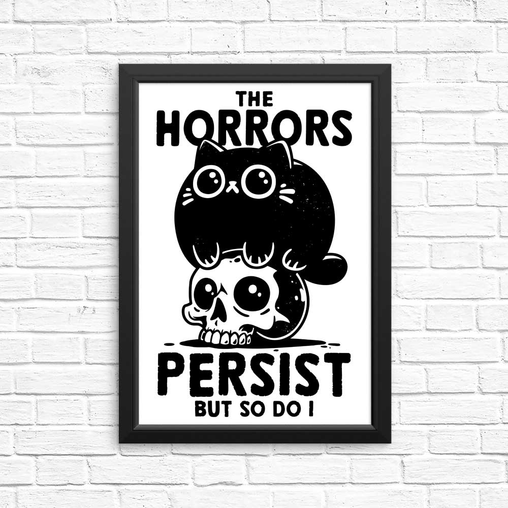 Terrifying Horror Survivor Wall Posters and Art Prints