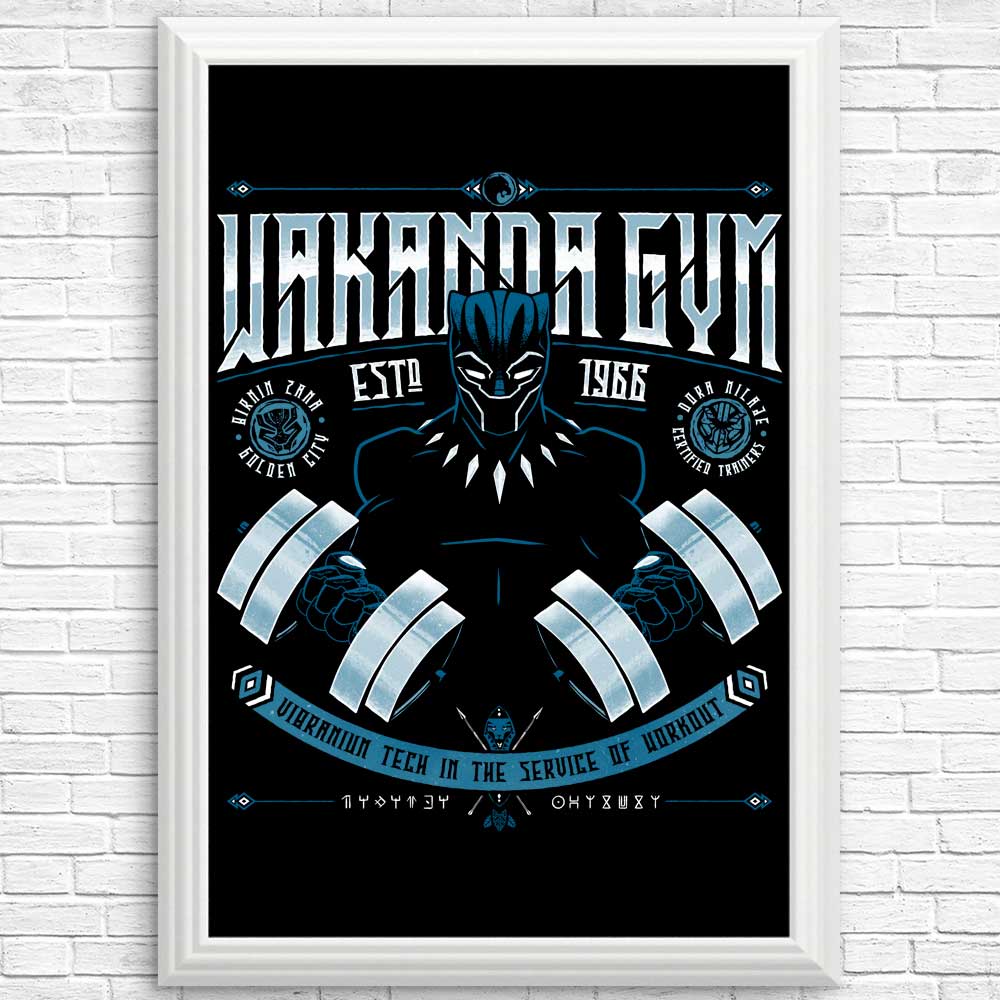 High - Quality Wakanda Fitness Posters and Prints for Your Space