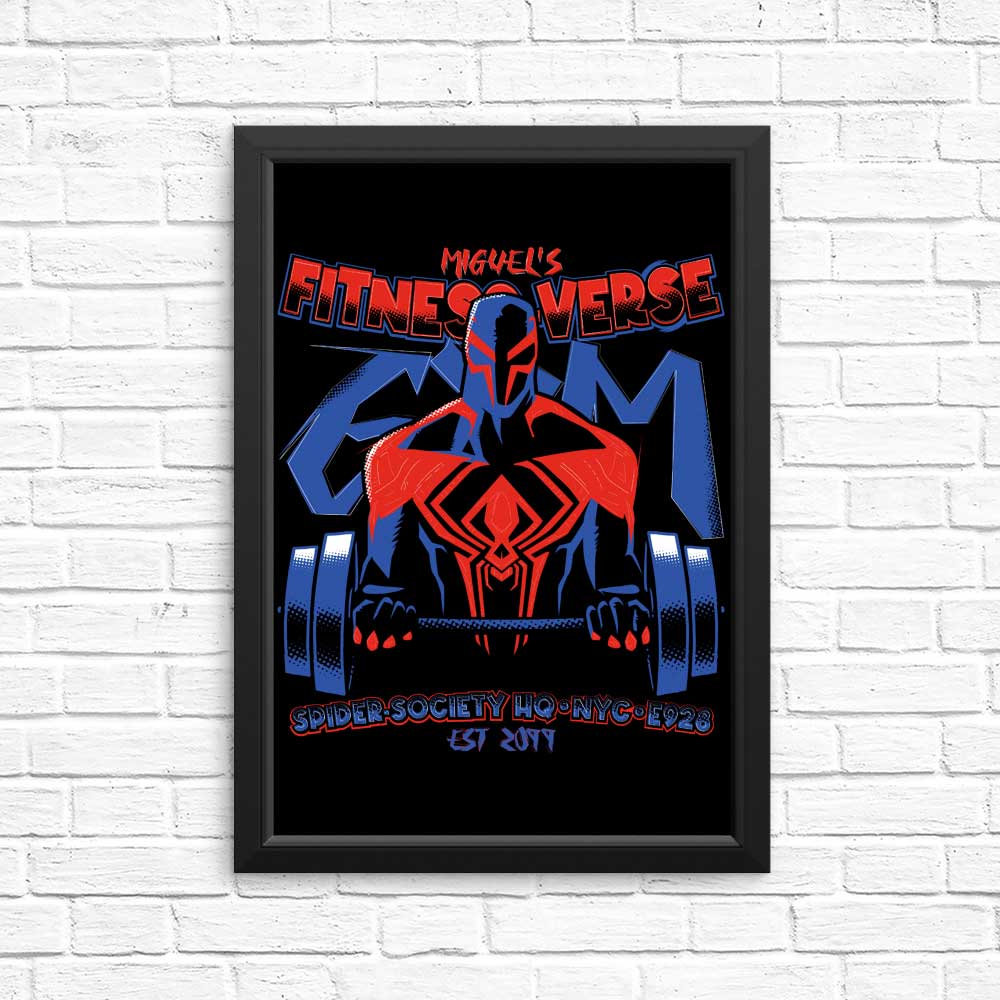 Miguel's Fitness Verse Inspirational Fitness Posters and Art Prints