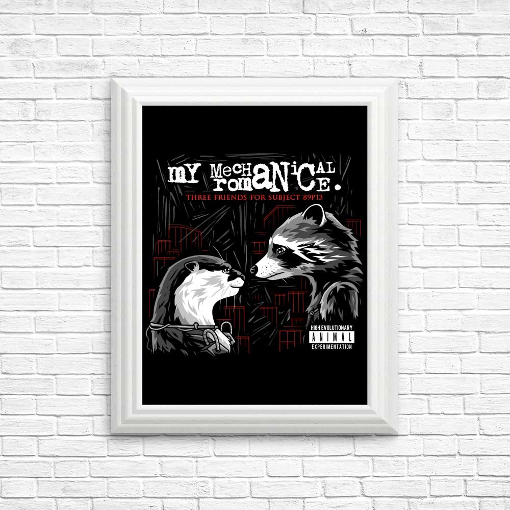 Mechanical Romance-themed Posters and Prints from Prime Premne Design