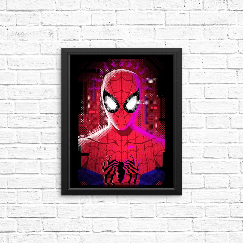 Glitched Parker Art Posters and Prints for Wall Decor