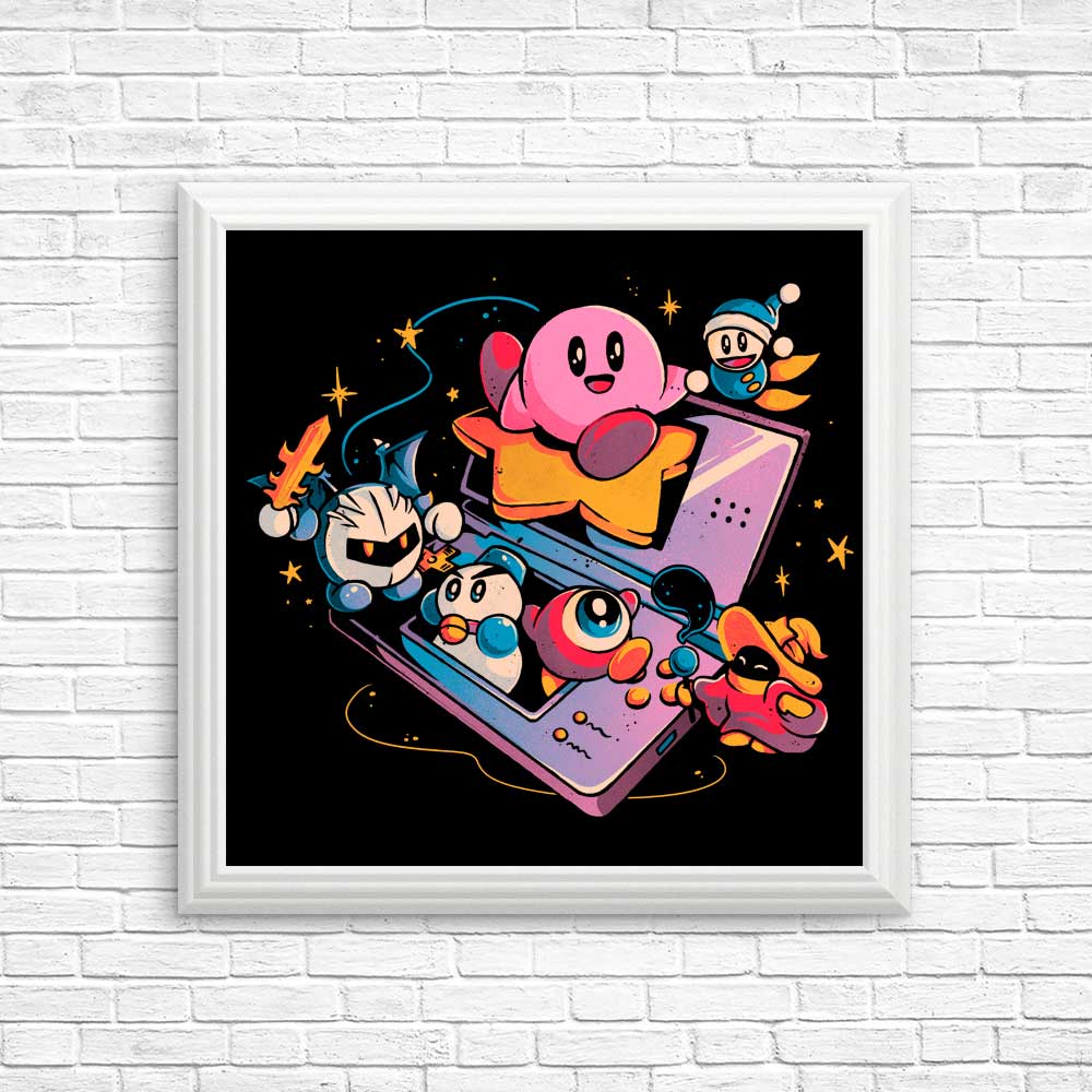 Pink Blob Game - High - Quality Posters and Prints for Decoration