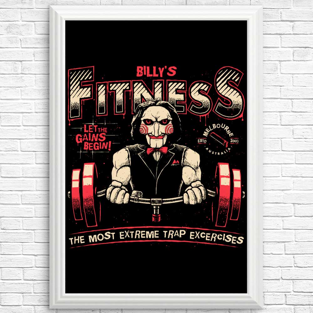 Billy's Fitness High - Quality Poster and Print Collection