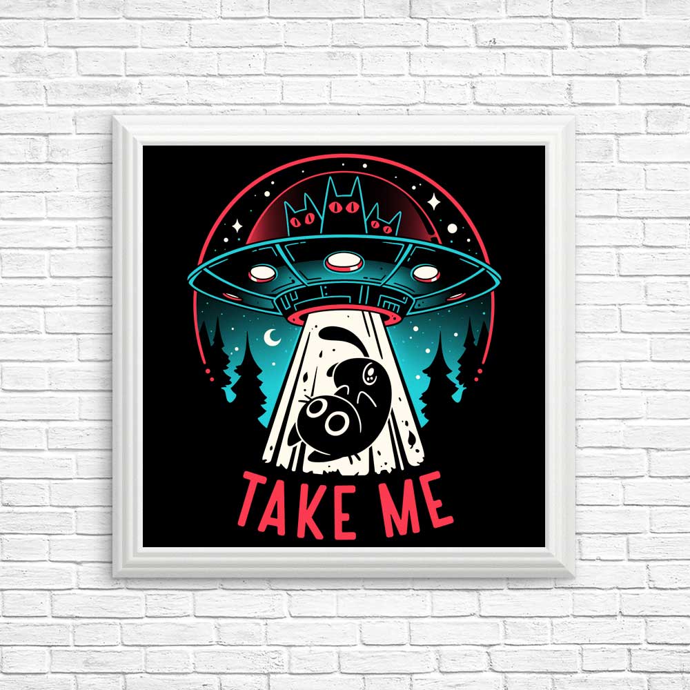 Snouleaf's Kitty Alien Encounter - Stunning Posters and Prints