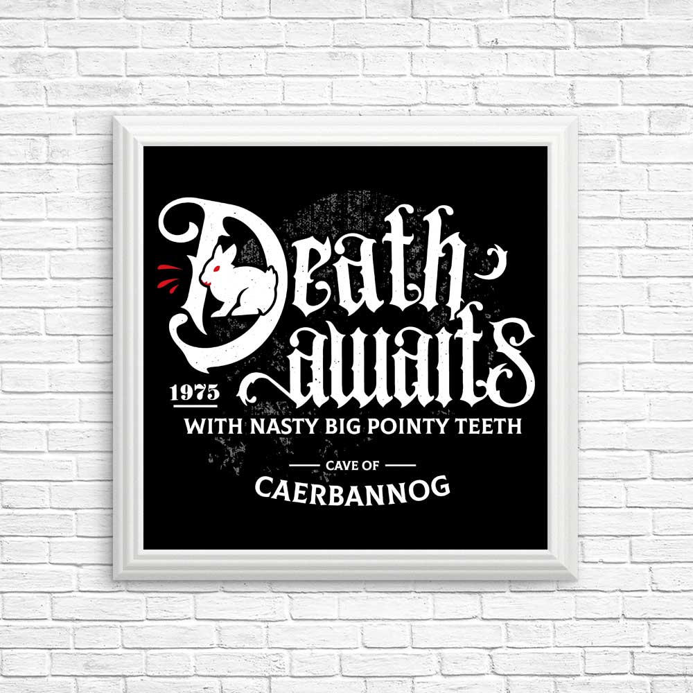 Death Awaits - High - Quality Wall Posters and Prints for Decor