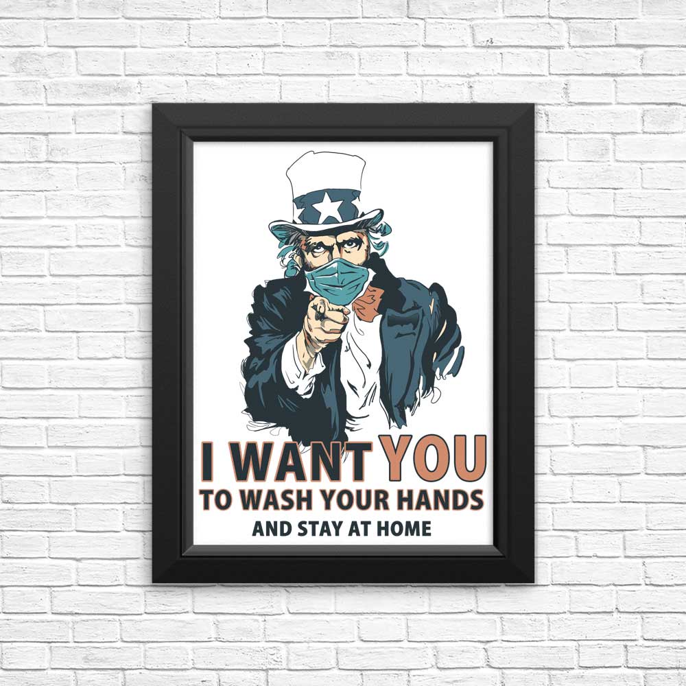 High - Quality 'Wash Your Hands' Posters and Prints by XENOS