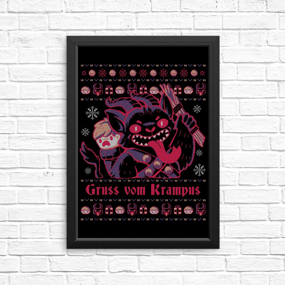 Greetings from the Krampus - High - Quality Wall Posters and Prints