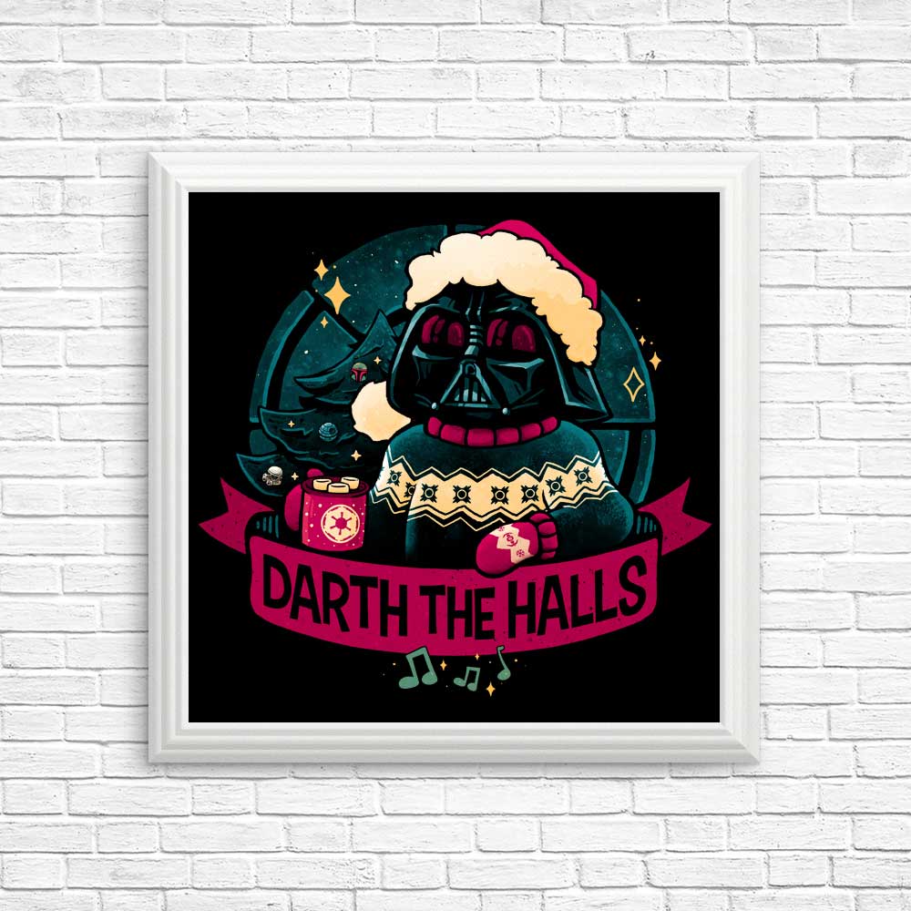 Darth the Halls Wall Posters and Prints Collection