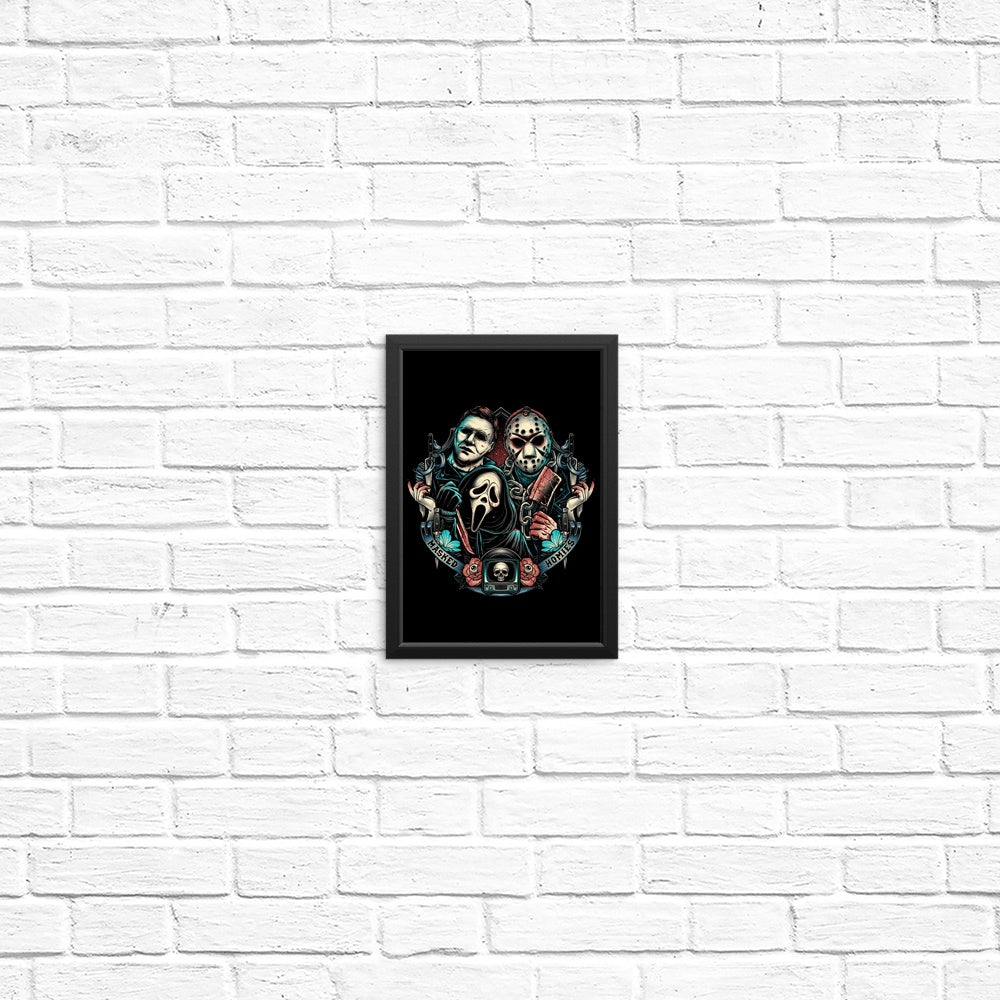 Cool Masked Homies Wall Posters and Prints