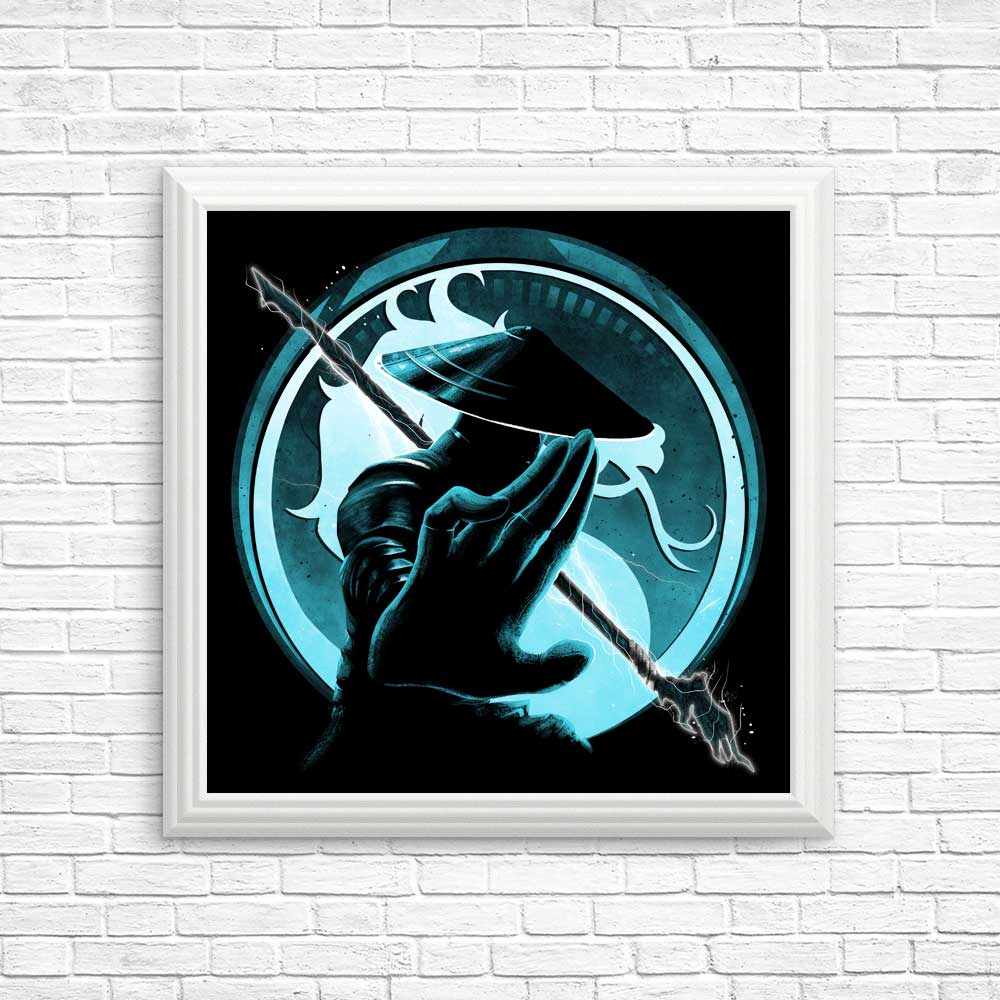Magnificent Thunder God Wall Art - Posters and Prints