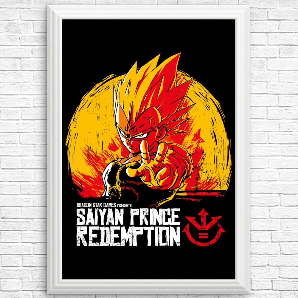 Redemption of the Saiyan Prince - Wall Posters and Art Prints