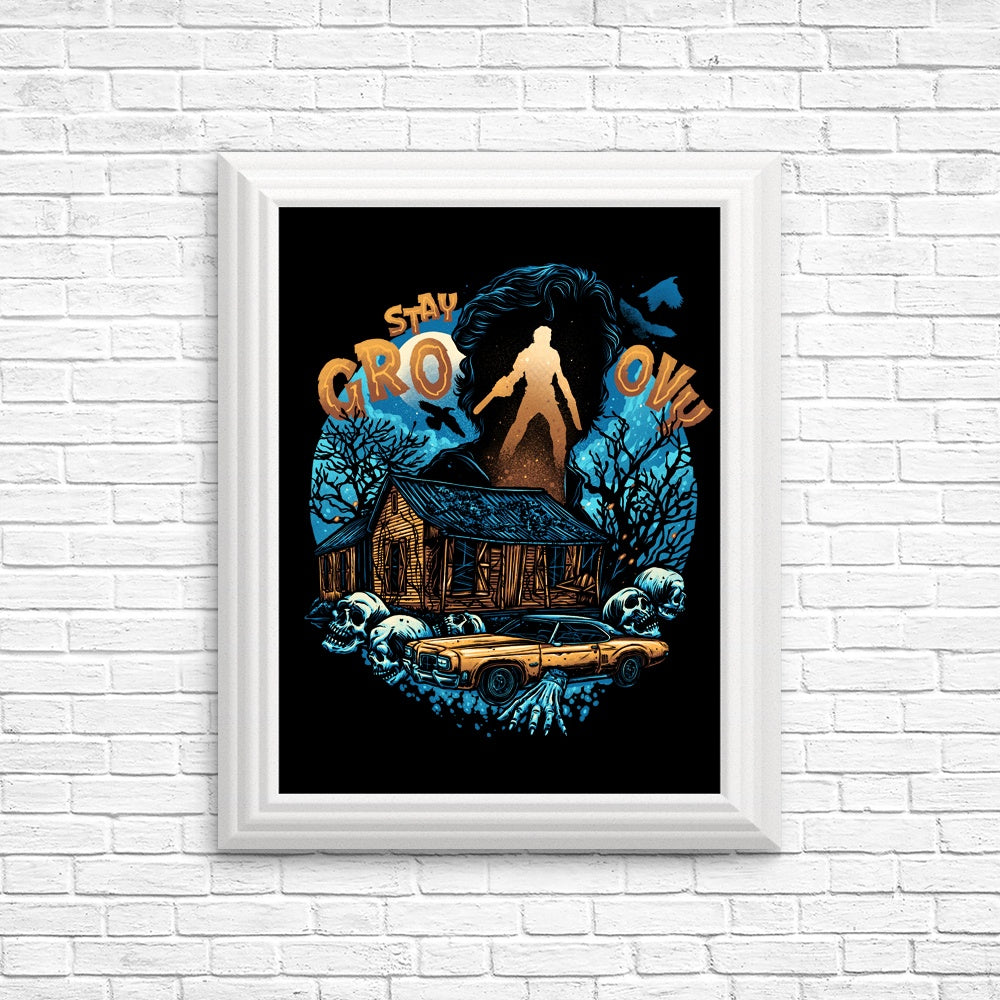 Cool and Trendy Groovy Cabin Wall Posters and Prints